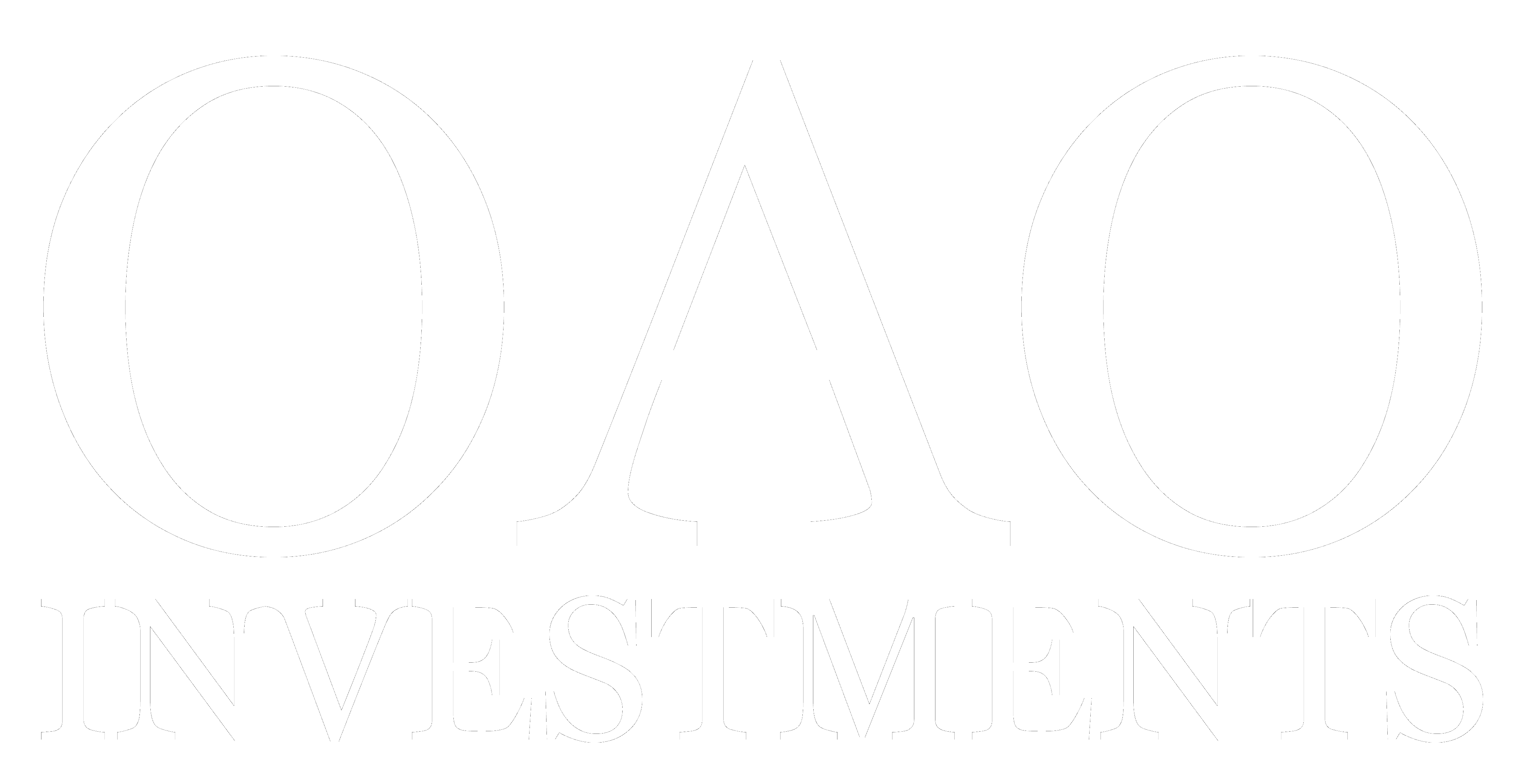 OAO Logo White Font